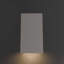 Angled Plane LED Outdoor Sconce-1945816689