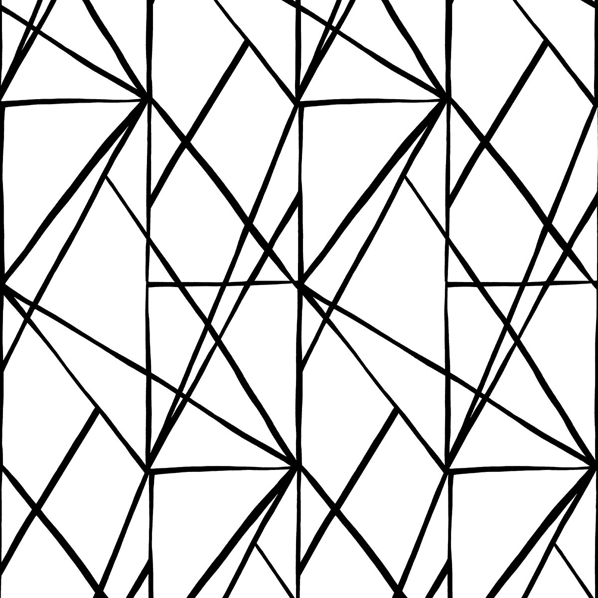 Geometric Dice Peel and Stick Wallpaper