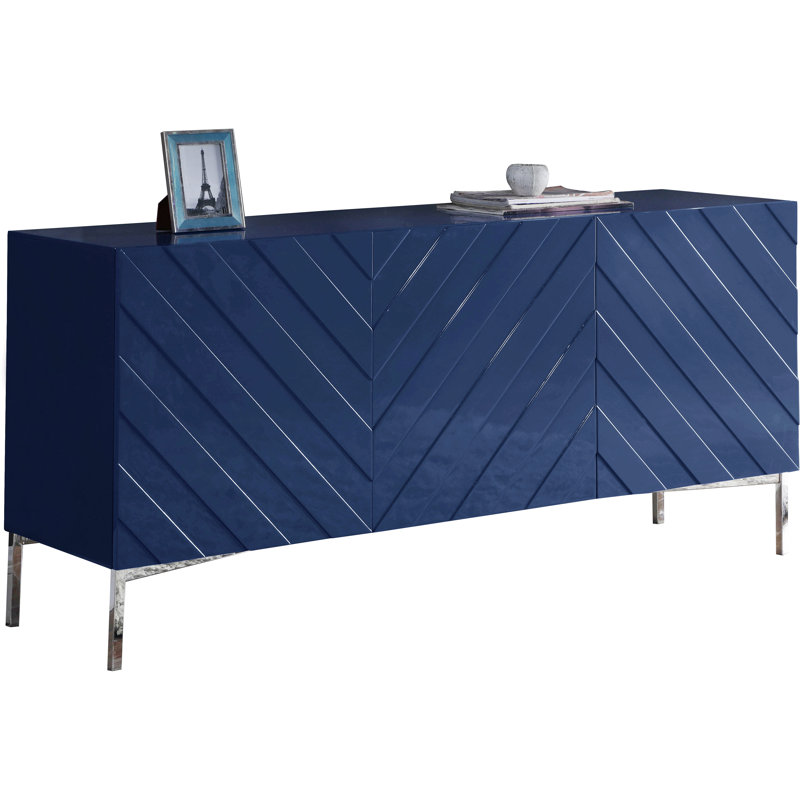 Oved 64" Wide Sideboard, Navy