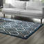 Tapis à motif de treillis marocain Kalinda-26713127