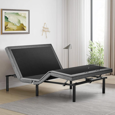 Bloxom Adjustable Bed Frame with Wireless Remote, Electric Bed, Zero Gravity Bed Base