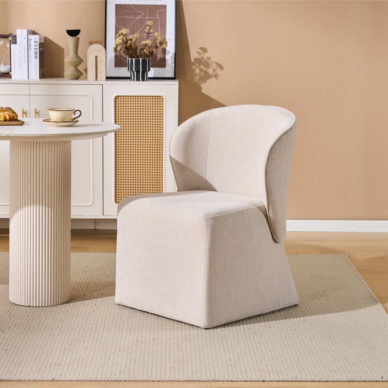 Chaise rembourrée Aurelio, 1, Beige