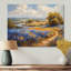 Bleu, vert, été, pré, charme, bleu, Bonnets I - Blue Bonnets, art mural, salon-565807243-804325842