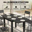 Outsunny Extending Garden Table-703992076-703992078