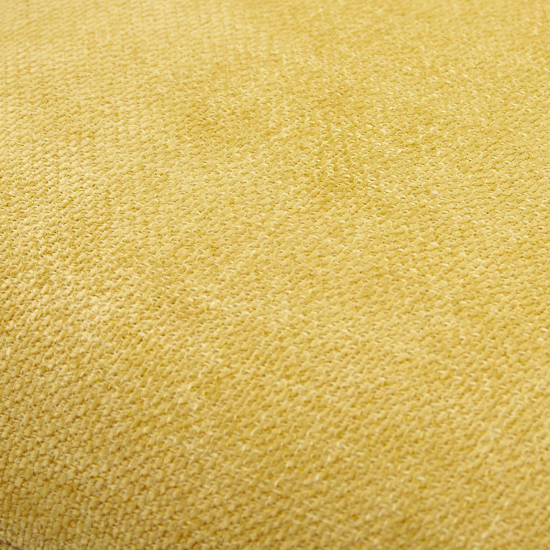 Sajani Yellow Polyester Reversible Throw Pillow 20" x 20"