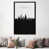 Black Framed Canvas selected
