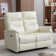 Viradis 52.4" Genuine Leather Zero Clearance Recliner Power Reclining Loveseat With USB Port, 2-Seater Recliner Couch