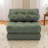 Compression Corduroy Fabric Sofa Bed Bean Bag Chair Memory Foam Filled-123804693