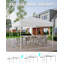 3x3m Pop Up Gazebo – Waterproof Canopy Tent with Carry Bag, Adjustable Height & Sandbags for Outdoor Events-129414953