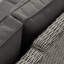 Outdoor Sofia Rattan Square Corner with Rising Table in Grey