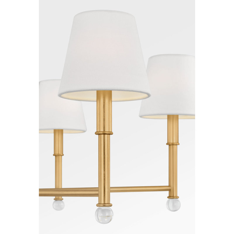 Wendt Chandelier, 6 Lights, 60.38" H x 40" W  x 40" D