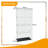 VistaGlow Modern 63" Black Tempered Glass Curio Cabinet w/5 Dynamic LED Modes