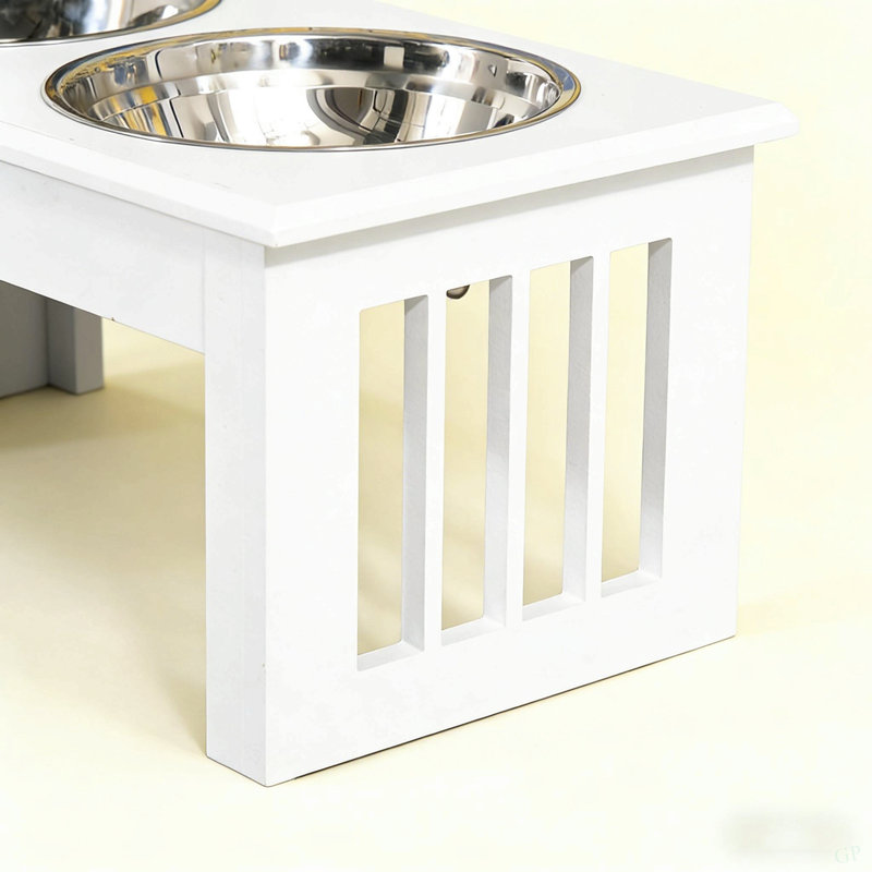 Support pour bols pour chien, poste d'alimentation surélevé, support pour bols pour animaux