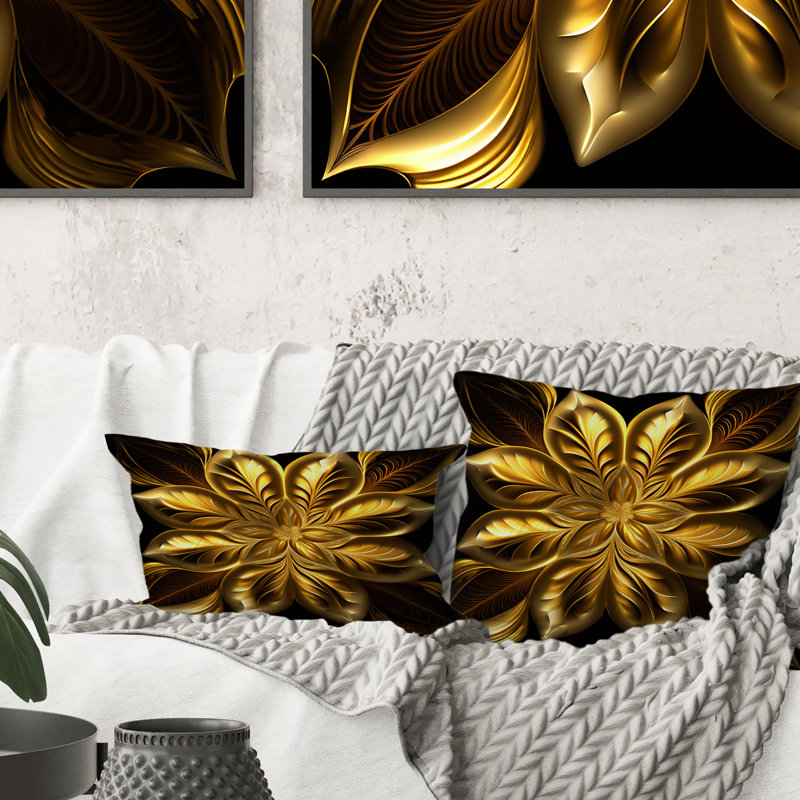 Coussin Golden Lily
