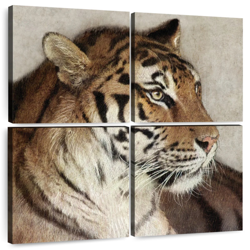Tigre de Brampt, H 18 po x l 18 po