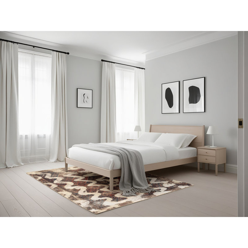 Tapis abstrait moderne 1668, Rectangle 5 pi x 7 pi