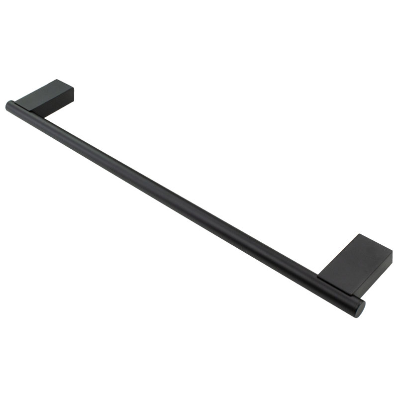Barre à serviettes murale 20" Maddox, Noir, H 0,74 po x l 23,63 po x P 2,88 po