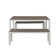 Joel 6 - Person Metal Patio Dining Set with Rectangular Table