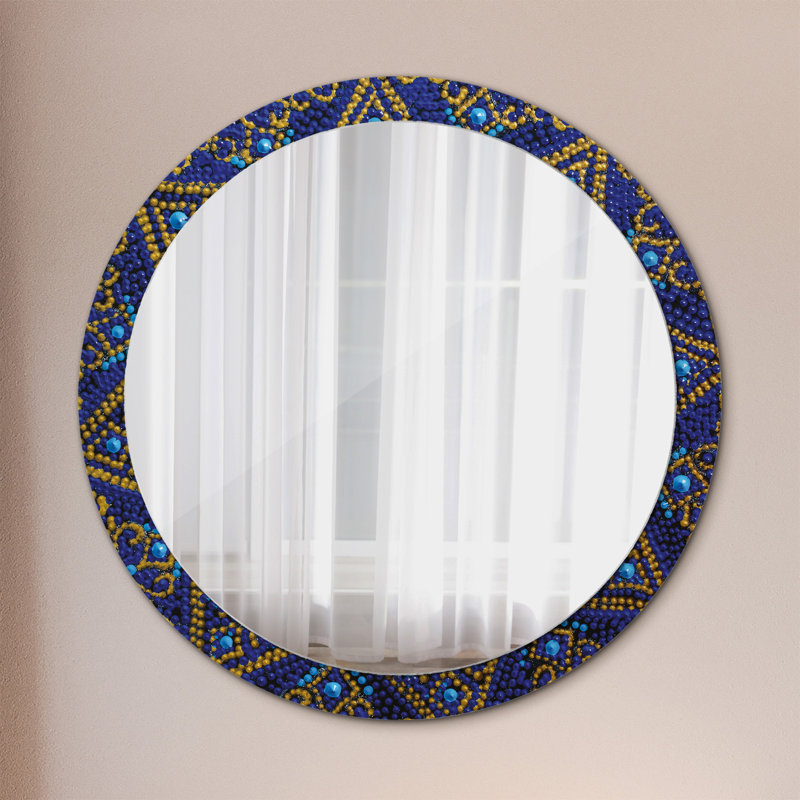 Huldar Glass Flat Wall Mirror