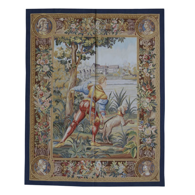 Handwoven High-Quality Green/Brown Area Rug