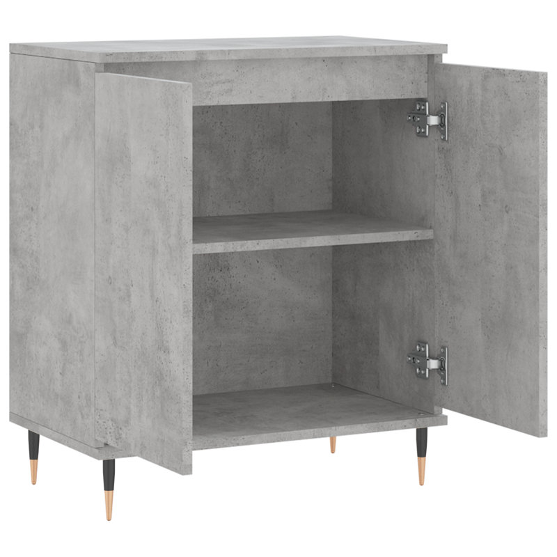 Asceanna 60cm Sideboard, Concrete Grey