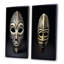 «Ethnical Traditional African Mask XIII», 2 pièces sur toile-1977603051-1977603055