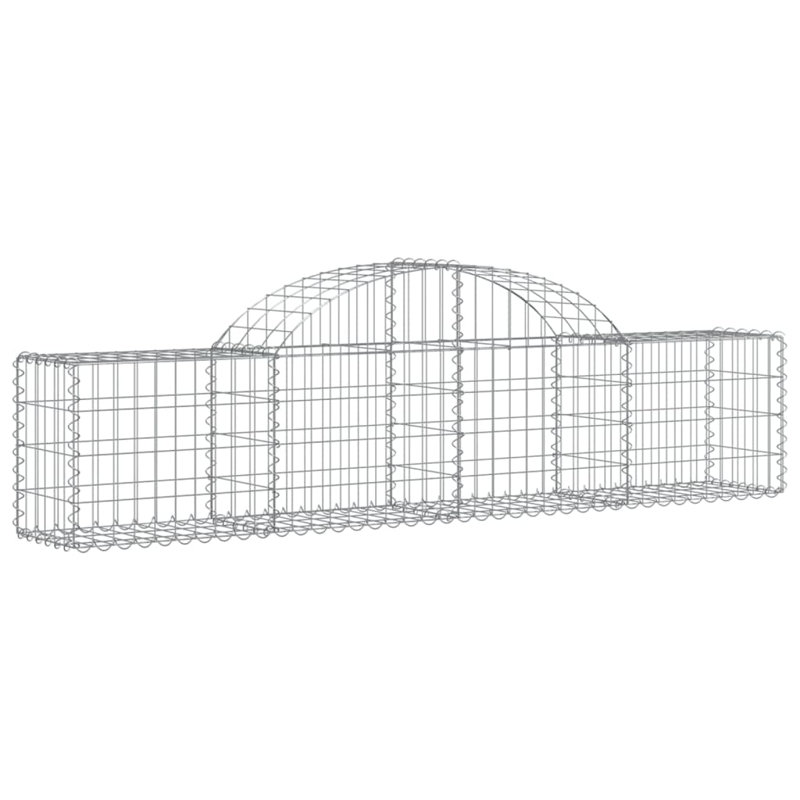 Avaiah Silver Metal Fence Panels Included, 60cm H x 200cm W x 30cm D