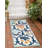 Outdoor Askersund Area Rug Ivory-Navy Blue Color-71269966