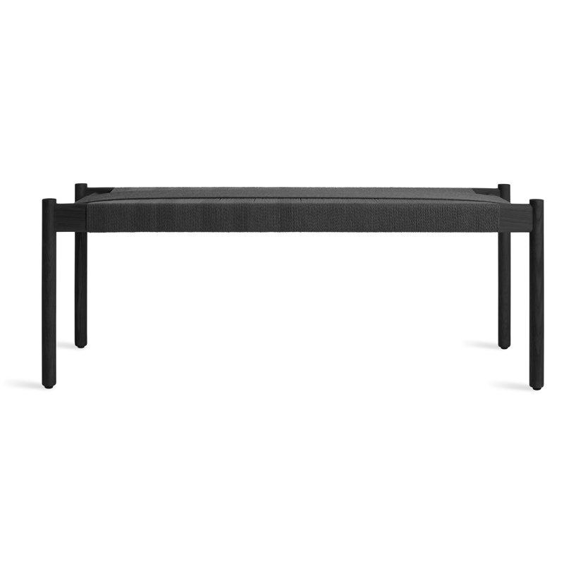 Invitation Bench, 18" H x 48" W x 18" D, White Oak