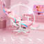 Fauteuil de jeu à bascule ergonomique avec massage Hoffree-113470373