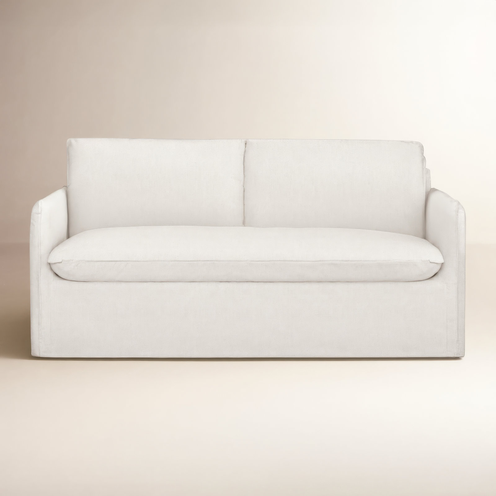 Bellatrix 72'' Upholstered Loveseat, Apollo Alpaca Boucle