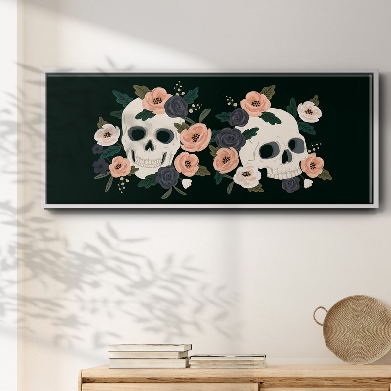 Collection Skull & Snake, toile encadrée, H 12 po x l 30 po