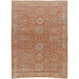 Antique One Of A Kind Handmade Rug