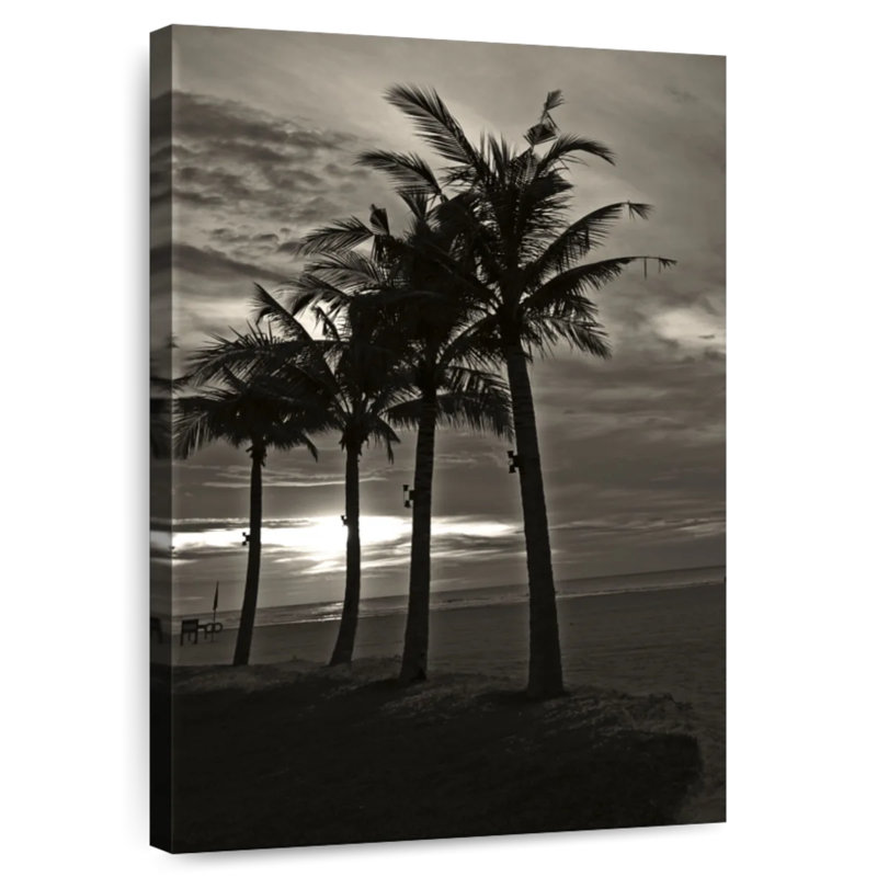 Gillard Palms At Night III, H 45 po x l 30 po