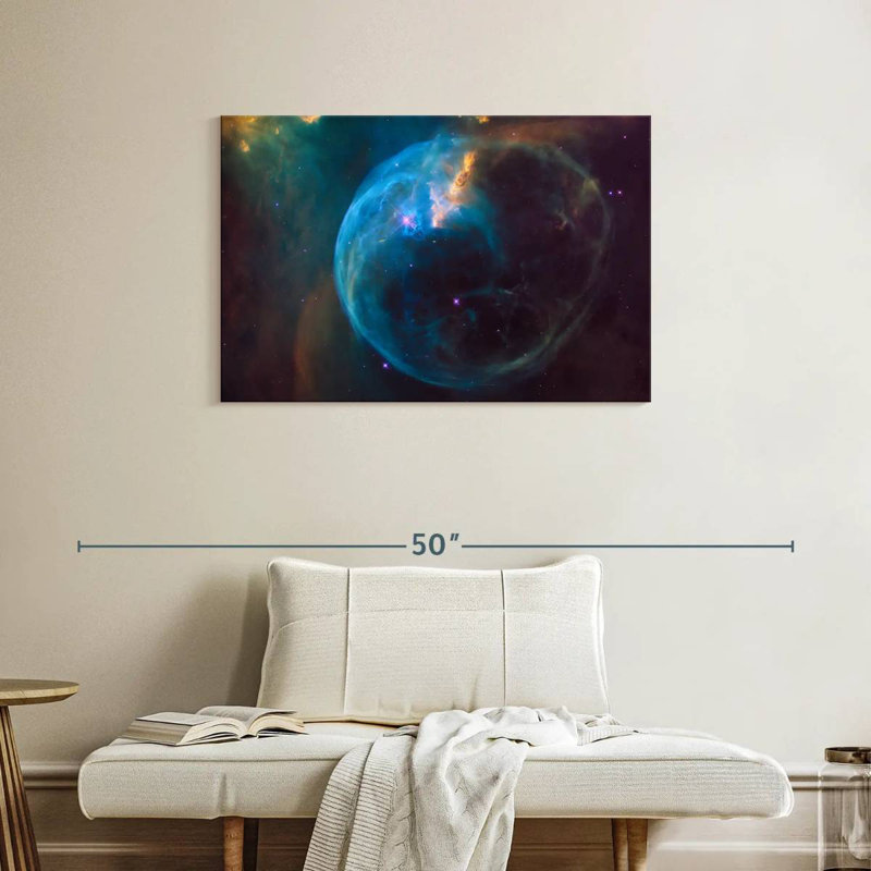 Oberle Bubble Nebula, 24" H x 36" W