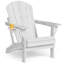 Besteiro Adirondack PEHD texture de bois pliable avec porte-gobelet-109867484