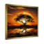 African Safari Tree Sunset Bliss - Art mural arbre-1471084167-1471084164