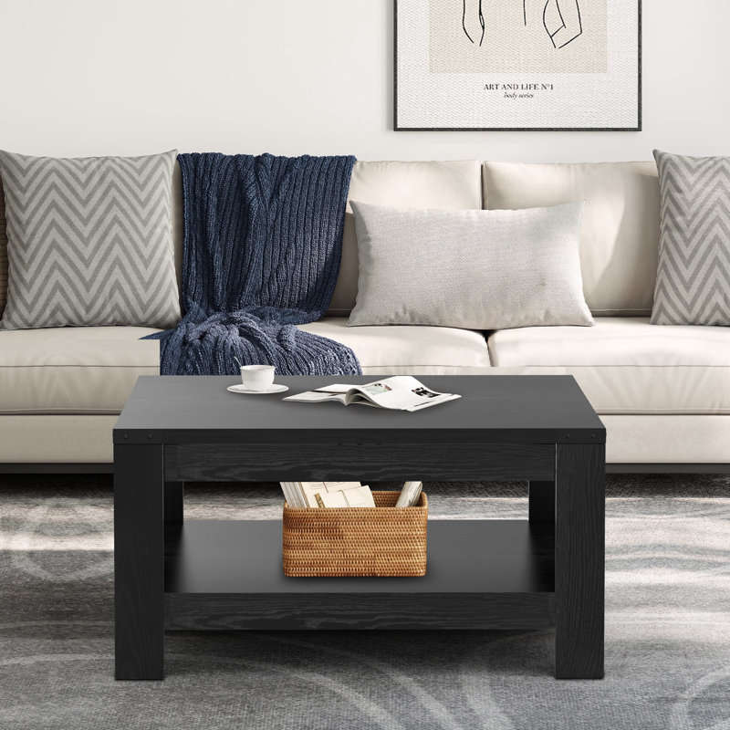 Table basse Zara, Noir, noir, noir, noir
