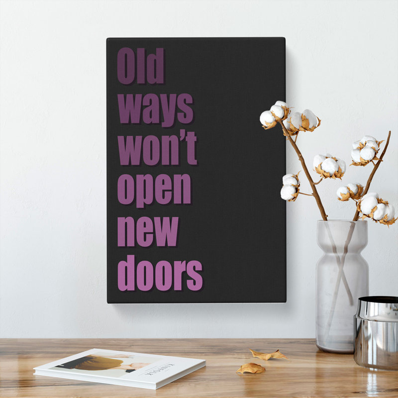 New Doors - Wrapped Canvas, 50cm H x 35cm W x 3cm D