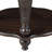 22'' Two Tone Round End Table,Solid Wood Sofa Side Table With Shelf,Living Room Corner Table Easy Assemble-2135276136-2116162804