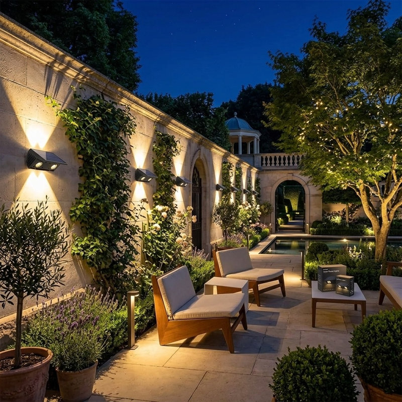 Natural Solar Powered Deck Light