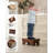  Dark Walnut Wooden Step Stool - Lightweight, Sturdy, Versatile For Home Use