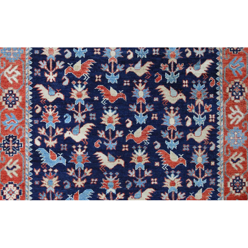 Allwin Rectangle 120 cm x 179 cm Oriental Hand Woven Area Rug
