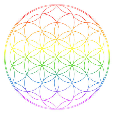 Buddhism Chakra Illustration - Wrapped Canvas Print