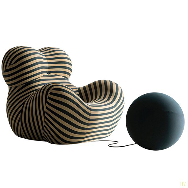 Fauteuil, Bleu