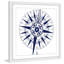 Blue Compass - Print on Canvas-17790707