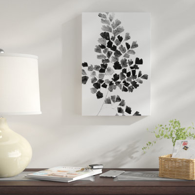 «Black Fern» - Impression sur toile tendue