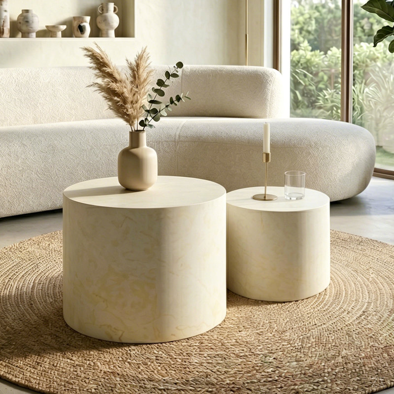 Table basse à miroir rectangulaire de luxe 47 pouces avec verre trempé cannelé, table d'appoint moderne pour canapé, assemblage facile en 2 étapes, style luxueux léger, emballage renforcé