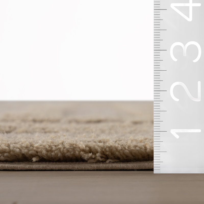 Shevina Handmade Washable Wool Rug, Rectangle 7'6" x 9'6"