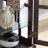 Exquisite Curio Display Cabinet with Four Glass Doors and Adjustable Shelves, Perfect for Showcasing Precious Collectibles in Style-309052284